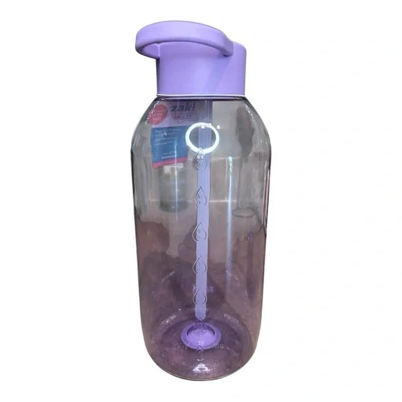 Zak! Lavender Liberty Manual Straw Bottle 64 Oz - Picture 4 of 5
